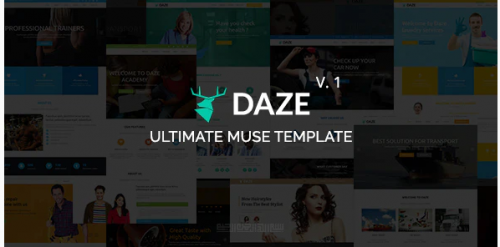DAZE – Ultimate Business Muse Template