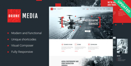 Drone Media | Aerial Photography & Videography WordPress Theme 1.6.1