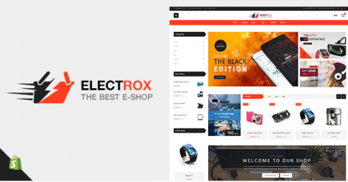 Electrox – Shopify Electronics and Responsive Digital Theme