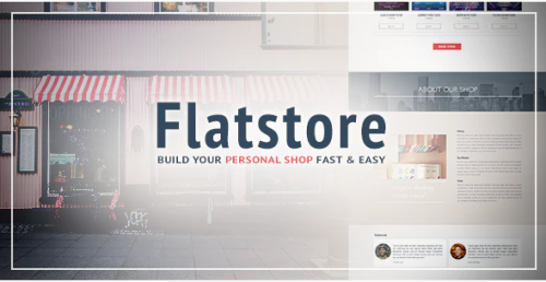 Flatstore – eCommerce Muse Template for Online Shop