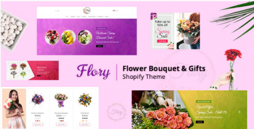 Flory | Florist Bouquet and Boutique Gift Shopify Theme