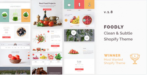 Foodly — One-Stop Food Shopify Theme
