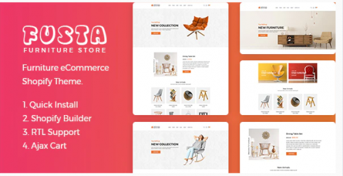 Fusta – Furniture Shopify Theme