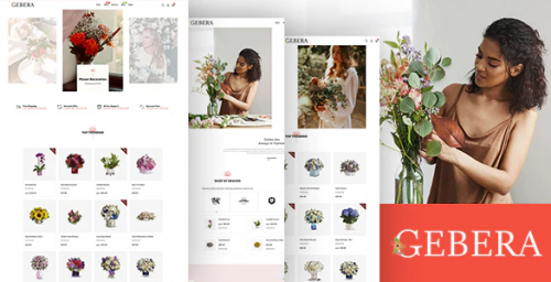 Gerbera – Florist Boutique & Decoration Store Shopify Theme