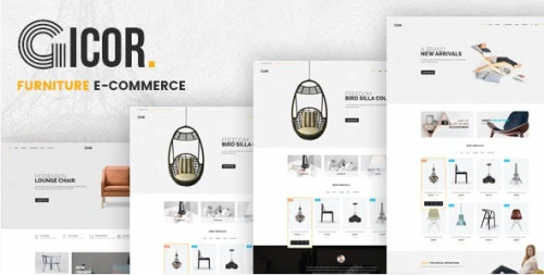 Gicor – Furniture OpenCart Theme (Included Color Swatches)