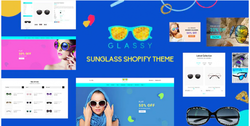 Glassy – Sunglass, Luxury Store Shopify Theme