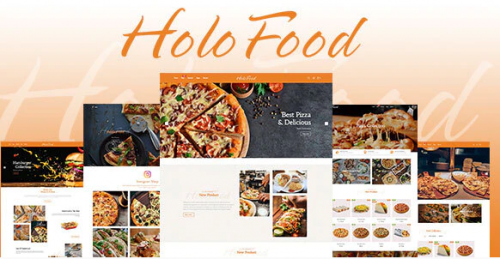 HoloFood – Fast Food & Restaurant Shopify Theme