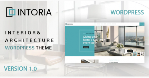 Intoria – Interior Architecture WordPress Theme 1.0.1