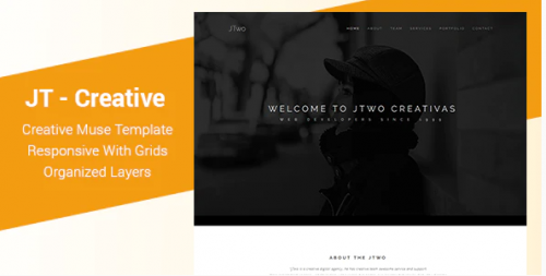 JT – Creative One Page Muse Template