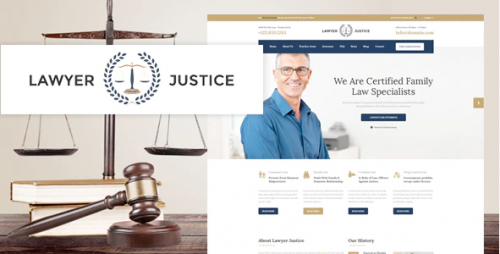 Justice – Law Firm Joomla Template