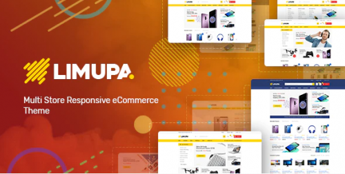 Limupa – Technology OpenCart Theme (Included Color Swatches)