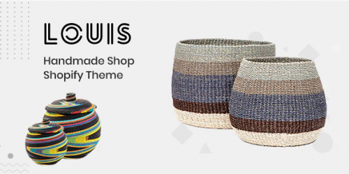 Louis – Handmade & Craft Shopify Theme