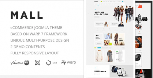 Mall — Multi-Purpose eCommerce Responsive Joomla Template