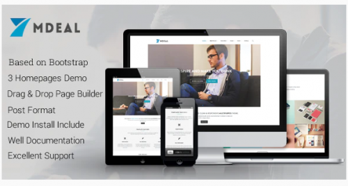 Mdeal – Responsive Business Drupal 7.6 Theme