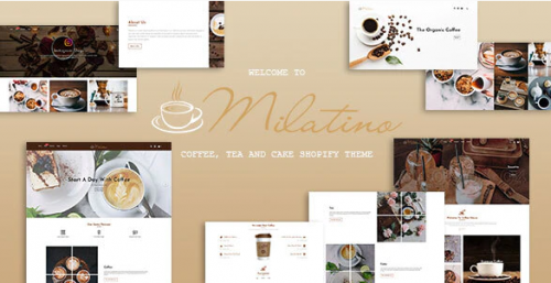 Milatino – Coffee & Tea and Cake Shopify Theme
