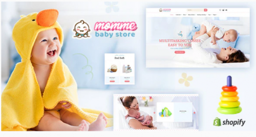 Momme – Shopify Kids Store, Baby Shop