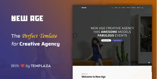 New Age – Creative Agency Joomla Template
