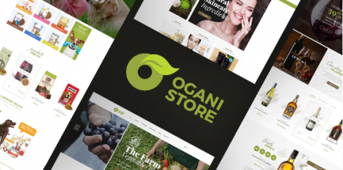 Ogani – Organic, Food, Pet, Alcohol, Cosmetics Opencart 2.3 & 3.x Theme