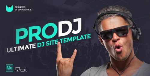 ProDJ – Creative DJ / Producer Site Muse Template