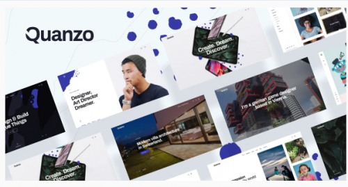 Quanzo – Personal Portfolio WordPress Theme 1.0.5