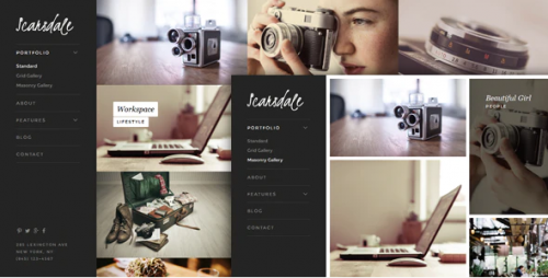 Scarsdale – Premium Portfolio & Photography Joomla Template