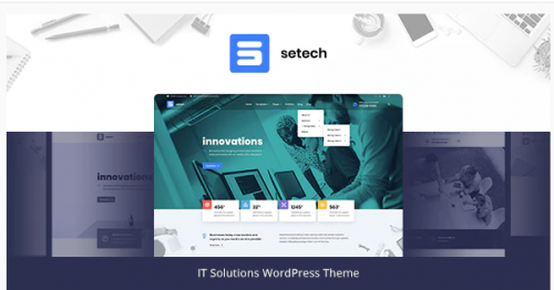 Setech – IT Services and Solutions WordPress Theme 1.0.5