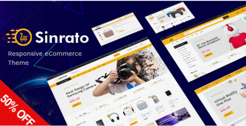 Sinrato – Mega Shop Responsive Magento Theme