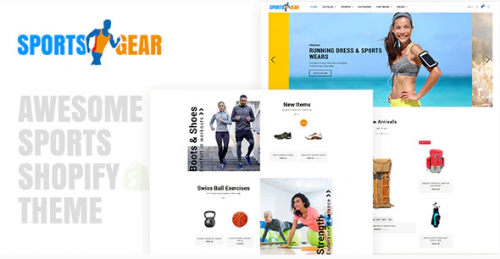 Sports Gear – Shopify Theme