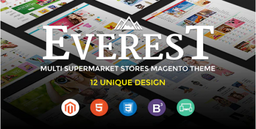 Ultimate Grocery Outlet Store Premium Responsive Magento Theme | Everest