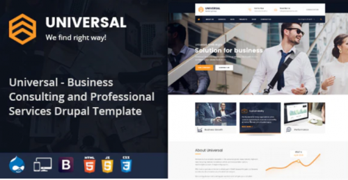 Universal – Consulting Business Drupal Theme
