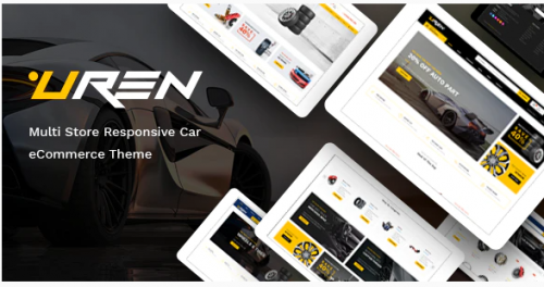 Uren – Car Accessories Opencart Theme (Included Color Swatches)