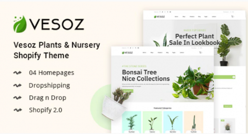 Vesoz – Plants And Nursery Shopify Theme