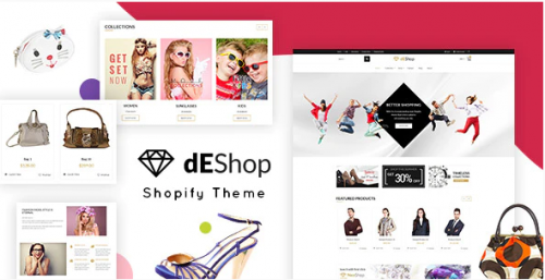 dEShop – Multipurpose eCommerce Shopify Theme