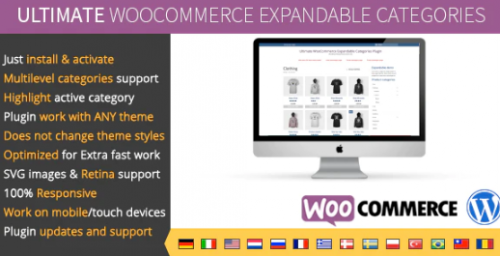 Ultimate WooCommerce Expandable Categories 1.0