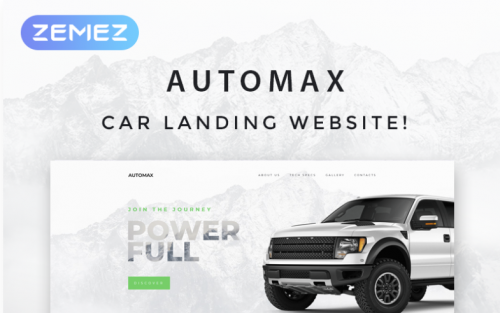 Automax – Car Landing Responsive Elementor WordPress Theme automax car landing responsive elementor wordpress theme