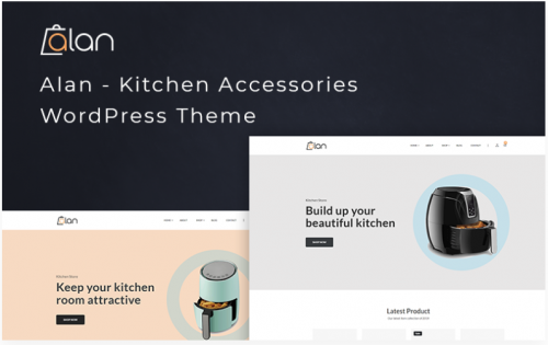 Alan – Kitchen Accessories Grand WooCommerce Theme alan kitchen accessories grand woocommerce theme