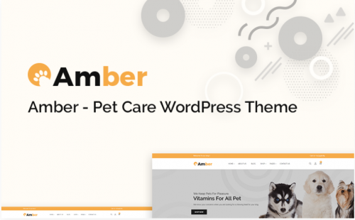 Amber Pet Care WooCommerce Theme amber pet care woocommerce theme