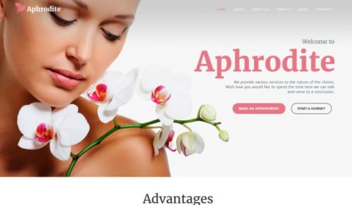 Aphrodite – Beauty & SPA Salon Responsive WordPress Theme aphrodite beauty spa salon responsive wordpress theme