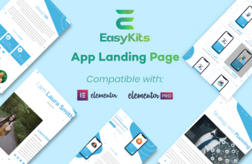 AppLanding – Mobile App Template Kit applanding mobile app template kit