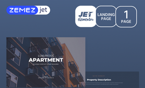 Appartamo – Real Estate Jet Elementor Template appartamo real estate jet elementor template