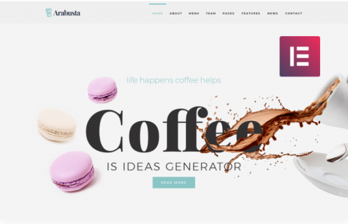 Arabusta – Coffeehouse Elementor WordPress Theme arabusta coffeehouse elementor wordpress theme