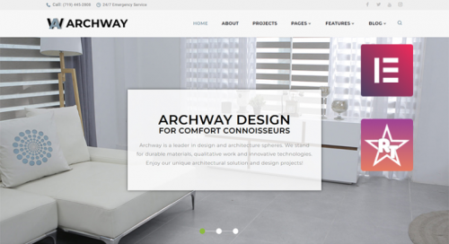 Archway – Architecture Agency Elementor WordPress Theme archway architecture agency elementor wordpress theme
