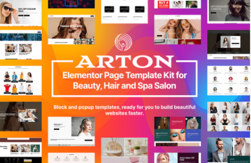 Arton – Beauty & Spa Salon Template Kit arton beauty spa salon template kit