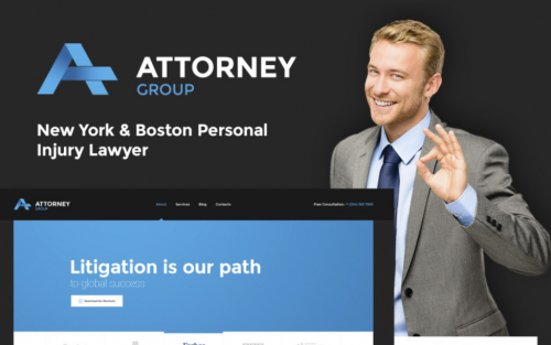 Attorney Group – Law Firm WordPress Theme attorney group law firm wordpress theme