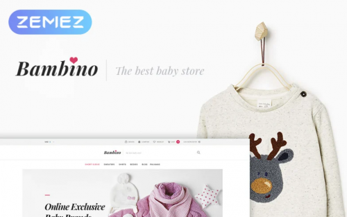 Bambino – Baby Store Responsive WooCommerce Theme bambino baby store responsive woocommerce theme