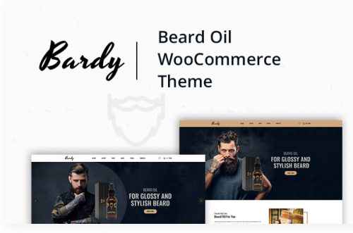 Bardy – Beard Oil WooCommerce Theme bardy beard oil woocommerce theme