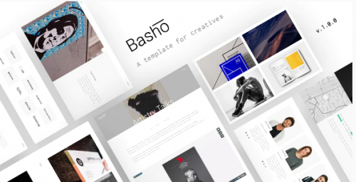 Basho – A Creative HTML5 Template for Freelancers & Agencies basho a creative html template for freelancers agencies
