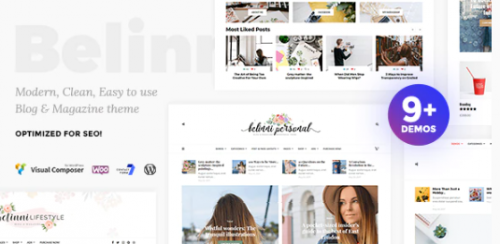 Belinni – Multi-Concept Blog / Magazine WordPress 1.5.1 belinni multi concept blog magazine wordpress