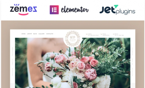 Belle Fleur – Wedding Landing Elementor WordPress Theme belle fleur wedding landing elementor wordpress theme