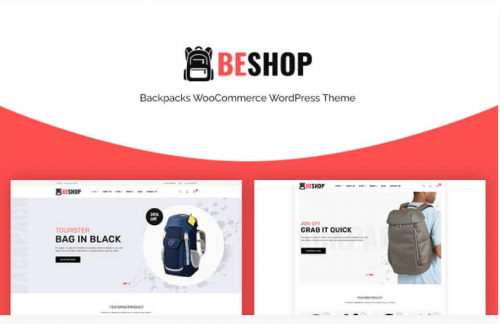 Beshop – Backpacks WooCommerce Theme beshop backpacks woocommerce theme